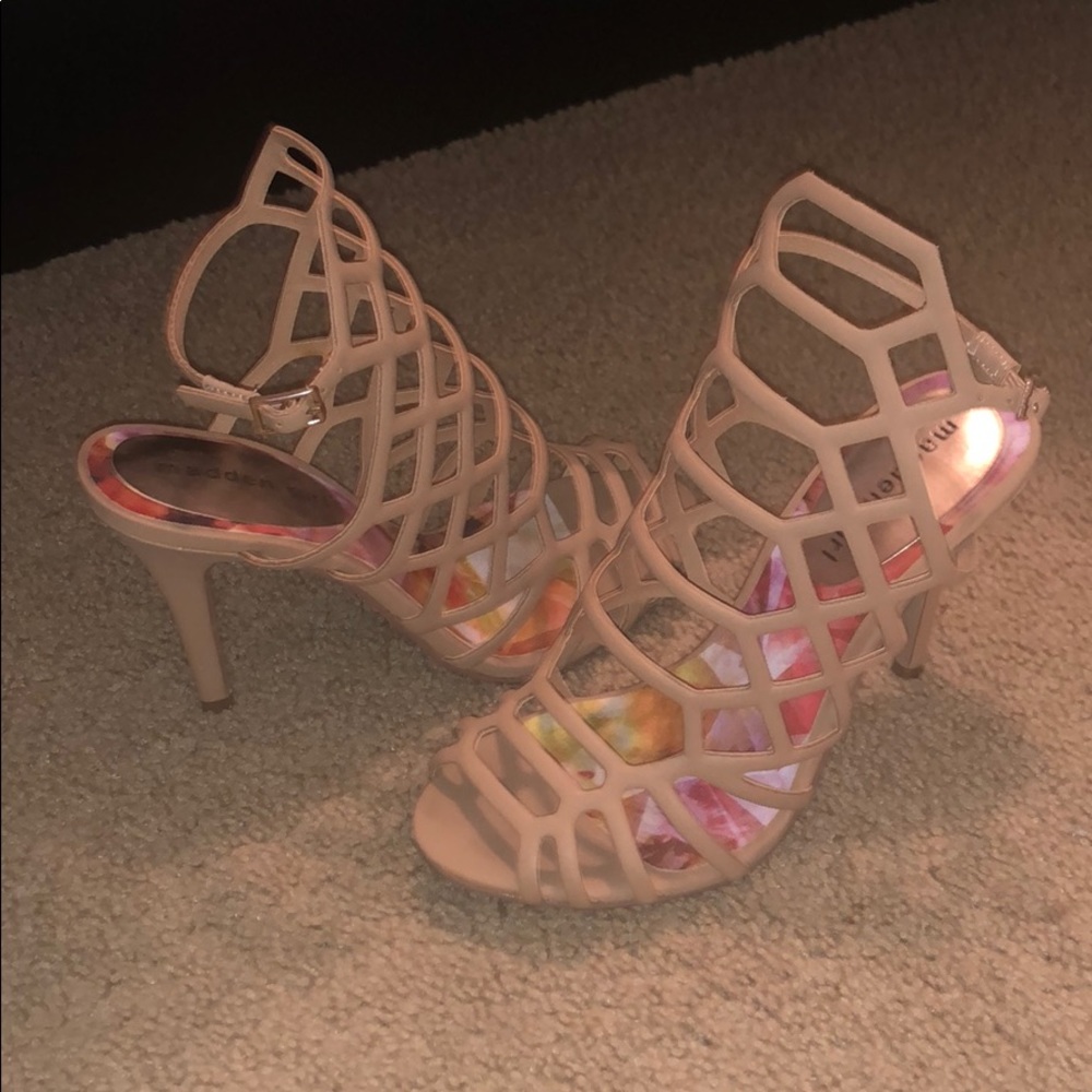 Strappy heels